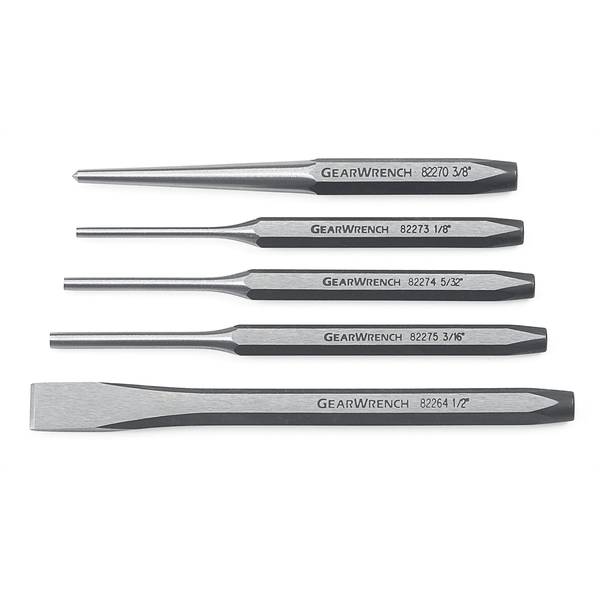 Apex Tool Group 5 Pc Punch And Chisel Set 82304